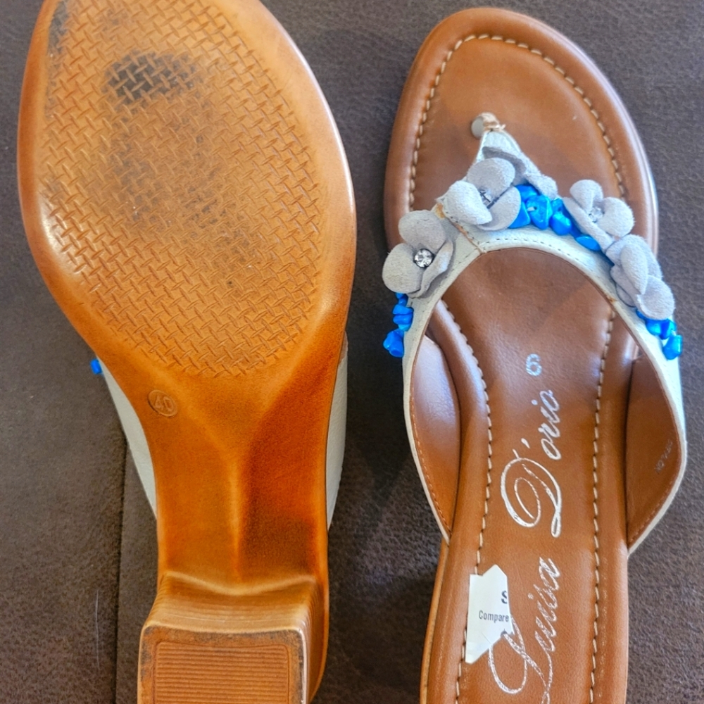 Embellished sandals!